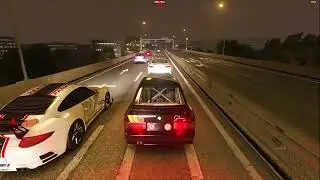 350Hp BMW E30 Gr.A 92 & 730Hp Porsche RUF RT12 👀 - Assetto Corsa Shuto Expressway - Tokyo, Japan