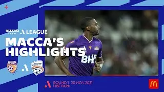 Perth Glory v Adelaide United - Macca's Extended Highlights | Isuzu UTE A-League