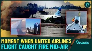 United Airlines Flight Aborts Takeoff After Engine Fire &ndash; Passengers Escape Danger | Shocking Video