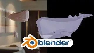 우영우 고래 만들기 블랜더 초보 강좌 (blender 3D)