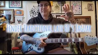 Fender Traditional Late 60's Jaguar - Ice Blue Metallic