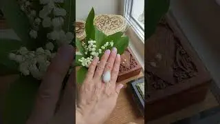 Кахолонг -опал в серебре. 18 размер кольца Ц 2900