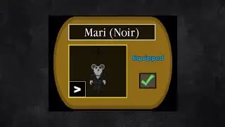 Playing As Mari (Noir) In Roblox Piggy (Book 1 : Chapter 1 - House)