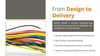 Wire Harness Manufacturing & Cable Harness Solutions