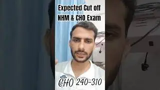 Expected Cutoff #rajcho & #staffnurse 🤔 #ytshorts #nursingofficer #cho #nhm #nursingjobs #malenurse