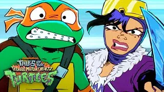 Mikey's Unlikely Encounter at the Market! 😱🛒 | Full Scene | Tales of the TMNT (2024)