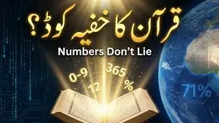 Qurani Secret Code|Kya Alfaaz Ke Peeche Numbers Bhi Boltay Hain?📖क़ुरआन का सीक्रेट कोड#isamic video 