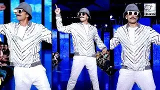 Ranveer Singh's Crazy Ramp Walk At 4th Edition Of The Wedding Junction  | LehrenTV
