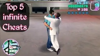 Gta Vice City | Top 5 infinite Cheat Codes 2024 | New Secret Cheats | @SHAHGOLD