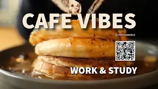 Cafe Vibes Music LIVE | Cozy Coffeehouse Background for Work & Study  photoanworld