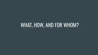 2.1 Describe what, how, and for whom goods and services are produced in the United States