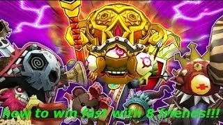 happy wars boss crushers how to win fast!!!!
