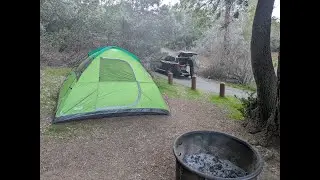 Timelapse of me and my friend assembling a tent