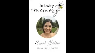 Funeral of Raquel Neilson