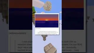 Most Inspiring Minecraft Story 🌹