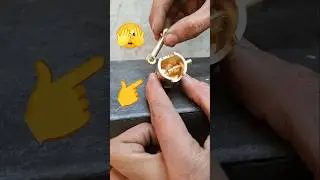 A crazy brass key chain making on lathe #mechanical #engineering #lathe #shorts #brass #crazy #metal