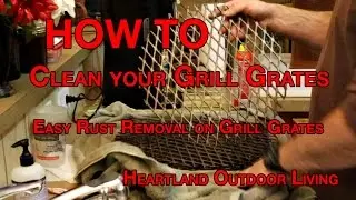 Restoring the Old Smoker Part 3, Cleaning the Grates