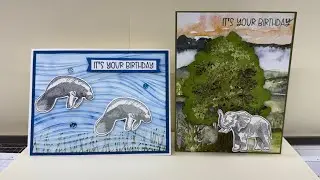 Big little things / two cards made