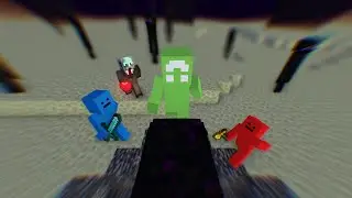 Minecraft Achiever VS 3 Hunters
