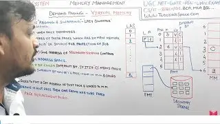 6.25- Demand Paging In Memory Management In operating System In Hindi | OS Lectures By Deepak Garg