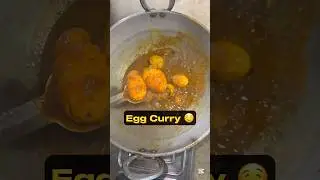Dhaba Style Egg Curry 🤤 | Day 139/150 | #minivlog #eggcurry #shorts