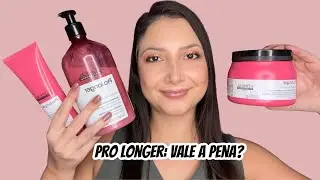 Pro longer Loreal Professional - shampoo, m&aacute;scara e leave in - minha opini&atilde;o se vale a pena 