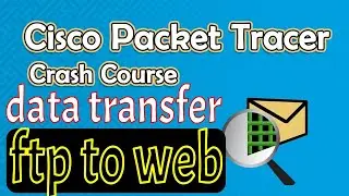 Data Transfer from FTP TO WEB Directory Cisco Packet Tracer Lab