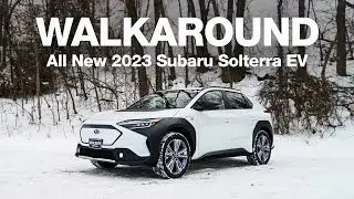 2023 Subaru Solterra Visual Overview - All-Electric SUV with Standard Symmetrical All-Wheel Drive