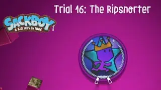 Sackboy A Big Adventure - Final Knitted Knight Trial 16 Ripsnorter Gold Time