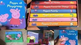 Unboxing of  Peppa Pig Little Library/Peppa Pig Book Review/English Board Books/Peppa Pig Story book