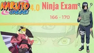 Naruto Online 4.0: Ninja Exam 166 - 170 | Wind Main