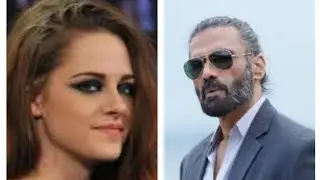 Kristen Stewart and Sunil Shetty (Edited Scene) 😎😁😆