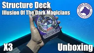 Yugioh! Unboxing Structure Deck: Illusion Of The Dark Magicians. #yugioh #unboxing #tcg #yugiohtcg
