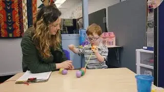 Student energized by teaching experience at KU preschool