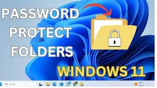 How to lock a folder in windows 11 without software