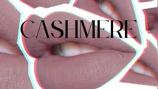Lime Crime Velvetines Liquid lipstick! Shade - CASHMERE!! #lipstickswatch #limecrime #makeup
