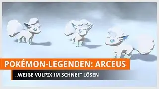 Pok&eacute;mon-Legenden Arceus: Wei&szlig;e Vulpix im Schnee (Nebenmission 83)
