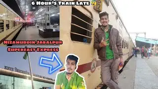 Hazrat Nizamuddin To Agra Train Journey | Jabalpur Superfast Express | AJAY DAS |