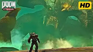 TRIAL OF MALIGOG Boss Fight - DOOM ETERNAL: THE ANCIENT GODS Ultra-Violence Difficulty [PC]