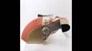 BS166 Italian design shoes + Clutch Bags ( 7 Colors )