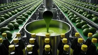 Inside the Avocado Oil Factory | How Premium Cold-Pressed Avocado Oil Is Made (Full Process)