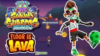 THE ULTIMATE FLOOR IS LAVA 🔥😱 Subway Surfers Mexico Halloween 2025 🎃 (Subscriber Request!)