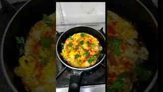 Half Boiled Egg Omelette #halfboiledegg #viral #youtubeshorts #shorts #trending #youtubevideos