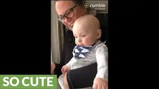 Grandma and grandson giggle-fest will melt your heart