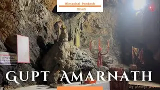 Hidden Shiv Cave in Himachal 🛕 | Gupt Amarnath 😍