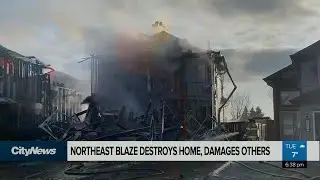 Families displaced by northeast Edmonton fire