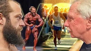 250 lb Bodybuilder vs Ultramarathoner | 1 Hour Distance Run challenge