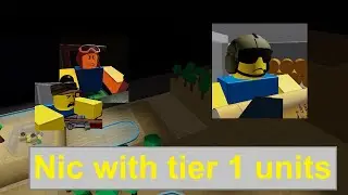 Noobs in combat but with tier 1 units only