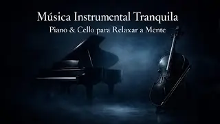 Música Instrumental Tranquila 🎹 Piano & Cello para Relaxar a Mente