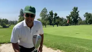 Defeating the hardest shot in golf with The 69 Degree Wedge.